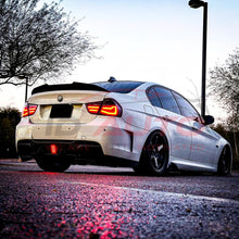 Спойлер за багажник (лип) PSM – BMW 3 Series E90 (2005–2011), черен гланц