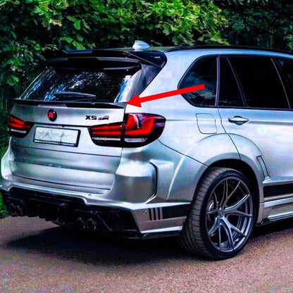 Mid спойлер за BMW X5 F15 (2013–2018) – черен гланц