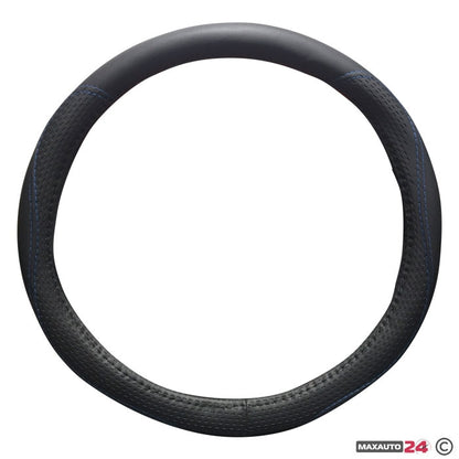 Калъф за волан 2019 - 38cm - Черен със син конец