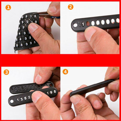 Ключодържател 1806 - с функция телефонен номер