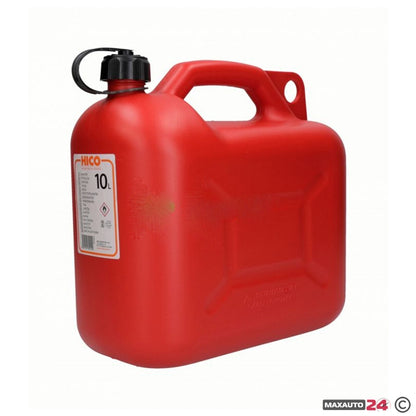 Пластмасова туба за гориво с накрайник HICO - 10L