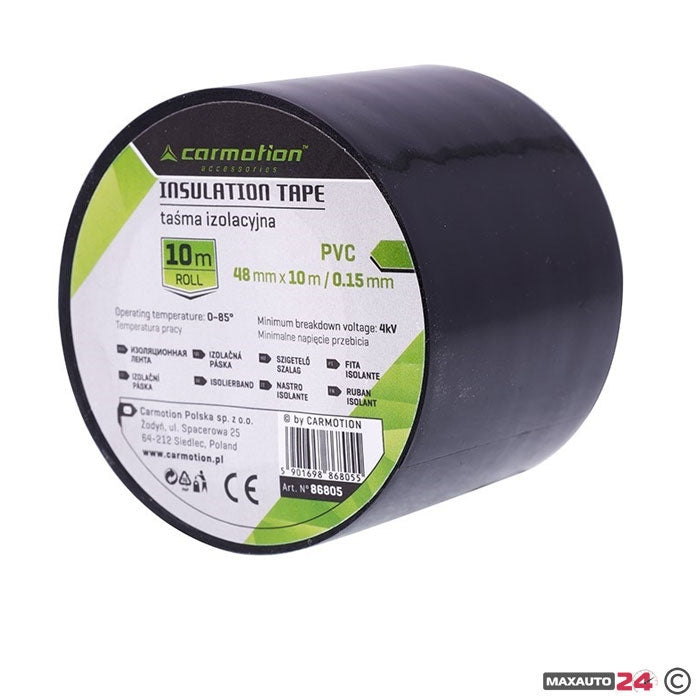 Изолирбанд черен 10м - 86805