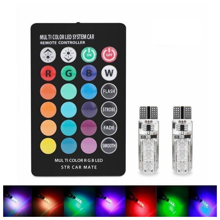 Диодни крушки с дистанционно P1697 2бр/к-т