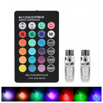 Диодни крушки с дистанционно P1697 2бр/к-т