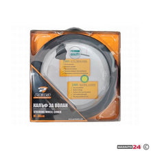 Калъф за волан 578 - M 38см - Черно/Червено