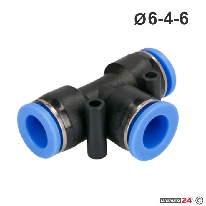 Бърза връзка тройник Т 6-4-6