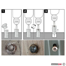 Екстрактори за развиване на болт 188 4бр/к-т