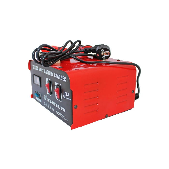 Зарядно за акумулатор 10А метално