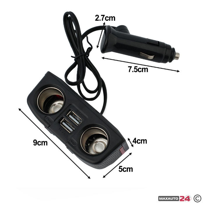 Разклонител запалка 83168/127 - 12/24V
