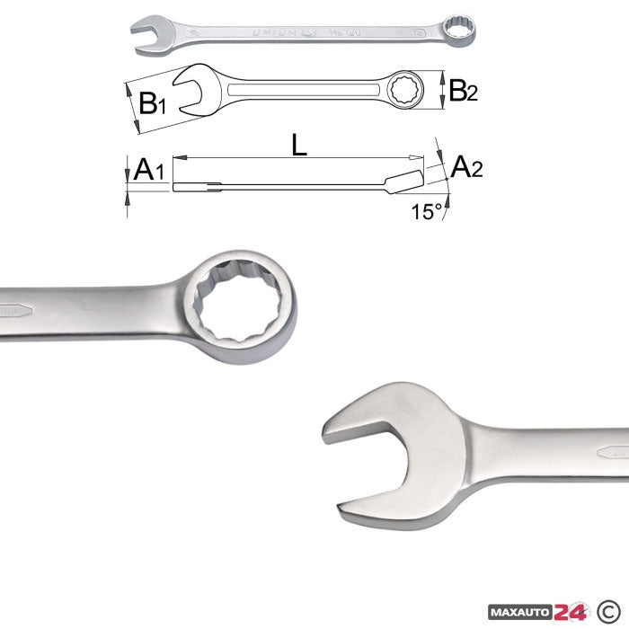 Ключ Звездогаечен 6-22мм 8 бр/к-т - 202