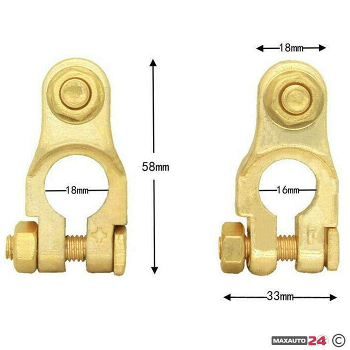 Клеми за акумулатор 2бр/к-т - 151