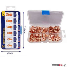 Клеми за кабели 50бр. в к/т - W12100 Медни