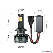 Диодни крушки R50 - H7 - 12V/24V