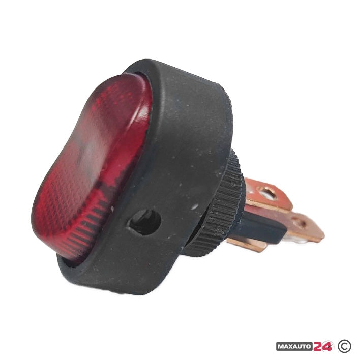 Копче електрическо W1019/PA091 - 12/24V - ЧЕРВЕНО