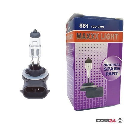 Крушка Maxxx Light - H27W/2 (881) 27W 12V