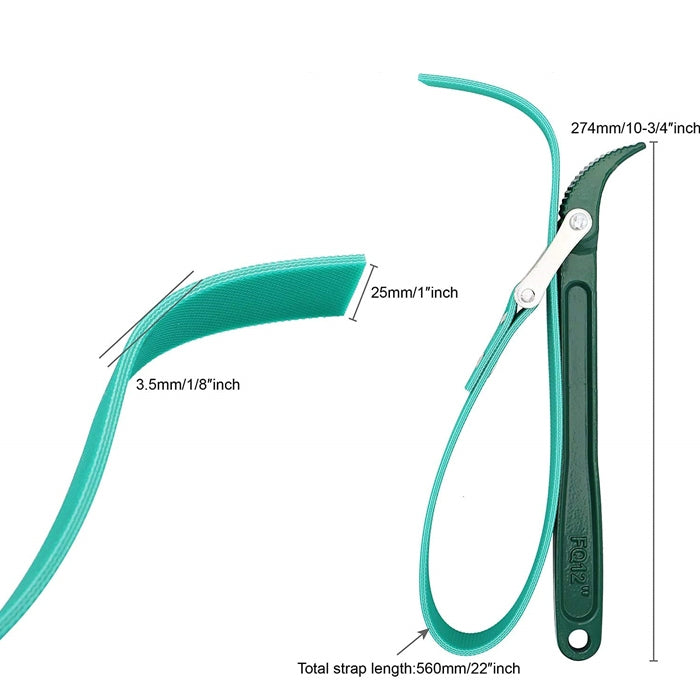 Ключ маслен филтър колан PA301 (9 инча / 225 мм)