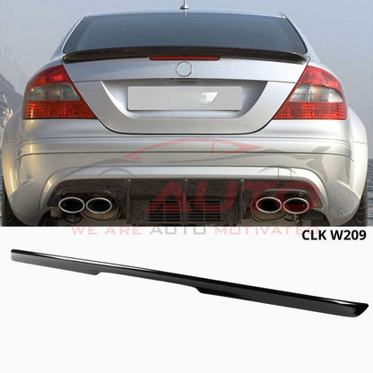 Спойлер за багажник Mercedes CLK W209 (2002–2009) – Черен гланц