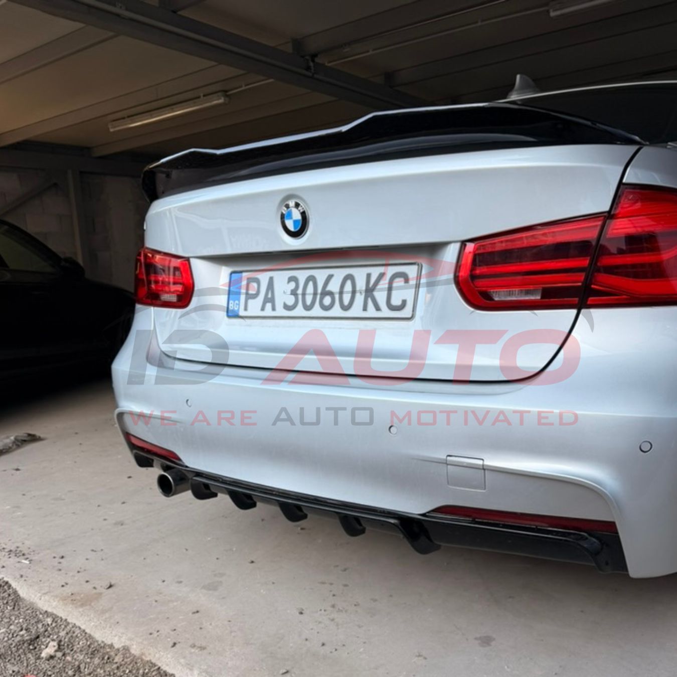 Спойлер за BMW F30 (2011–2019) – PSM стил – черен гланц