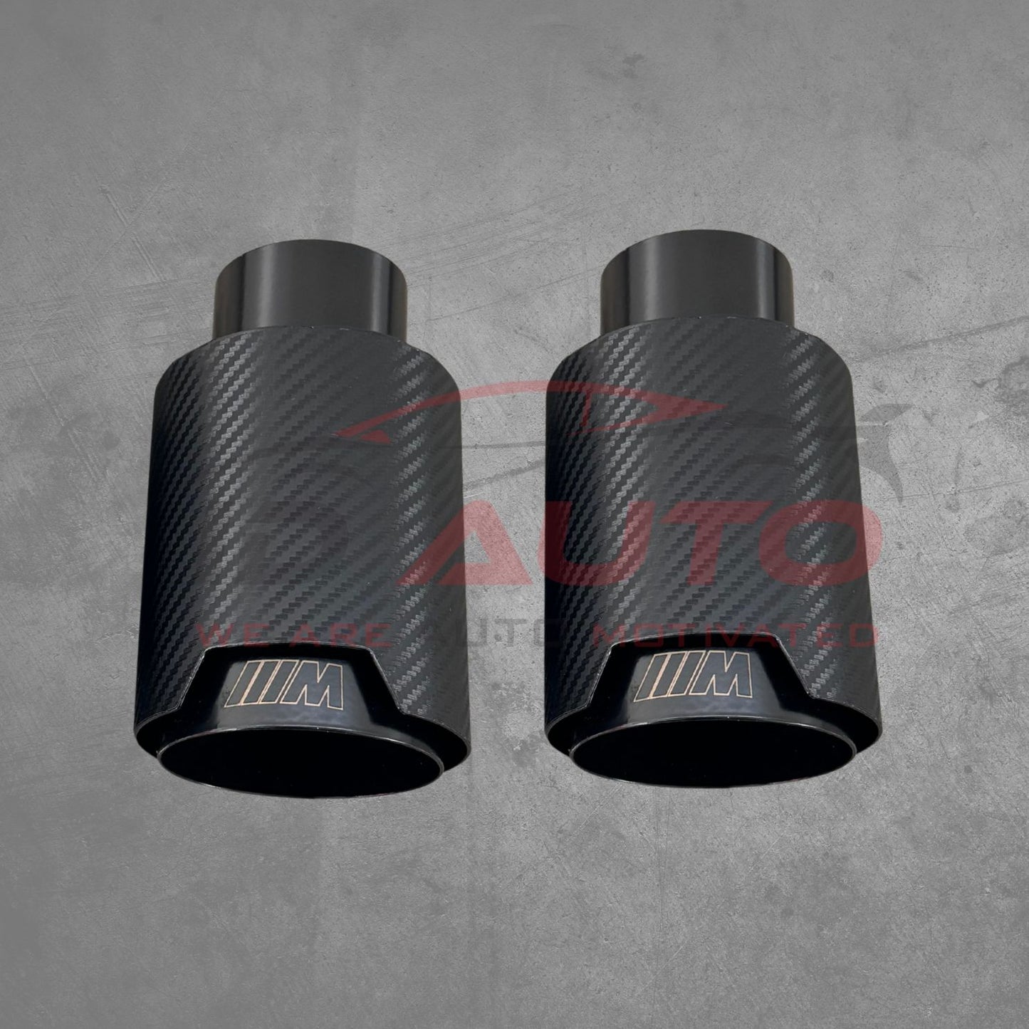 Накрайник за ауспух - черен - фи 60 / 90 изход - 1бр.