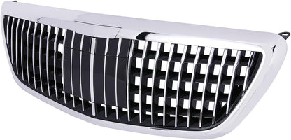 Maybach Решетка за Mercedes S-Class W222 Facelift (2017-2020) – Silver Chrome