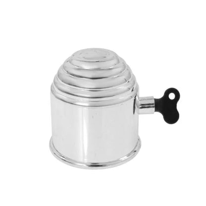 Капачка за теглич 86906 с ключ ХРОМ