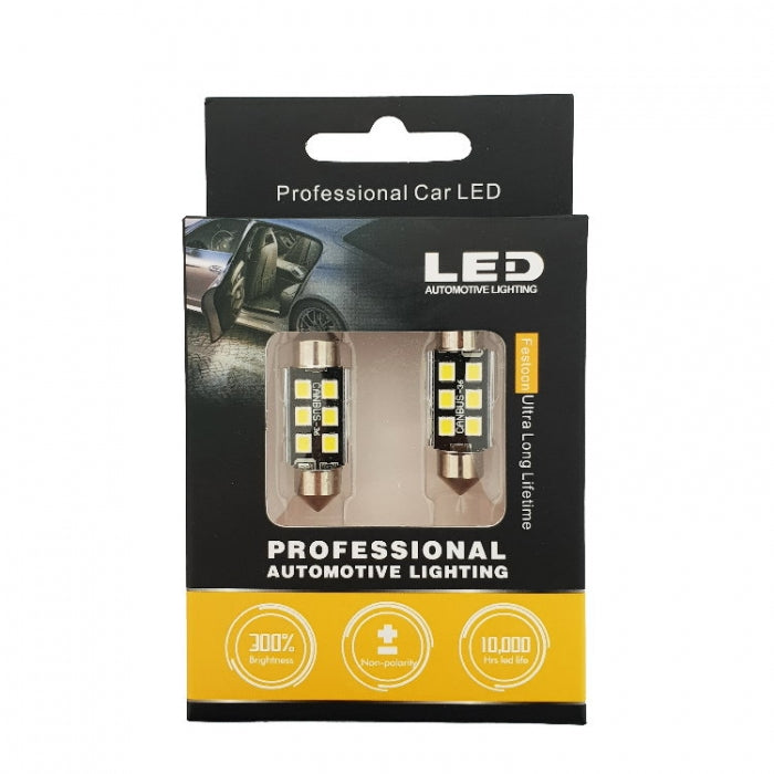 Диодни крушки 28793 - 36мм 2бр/к-т