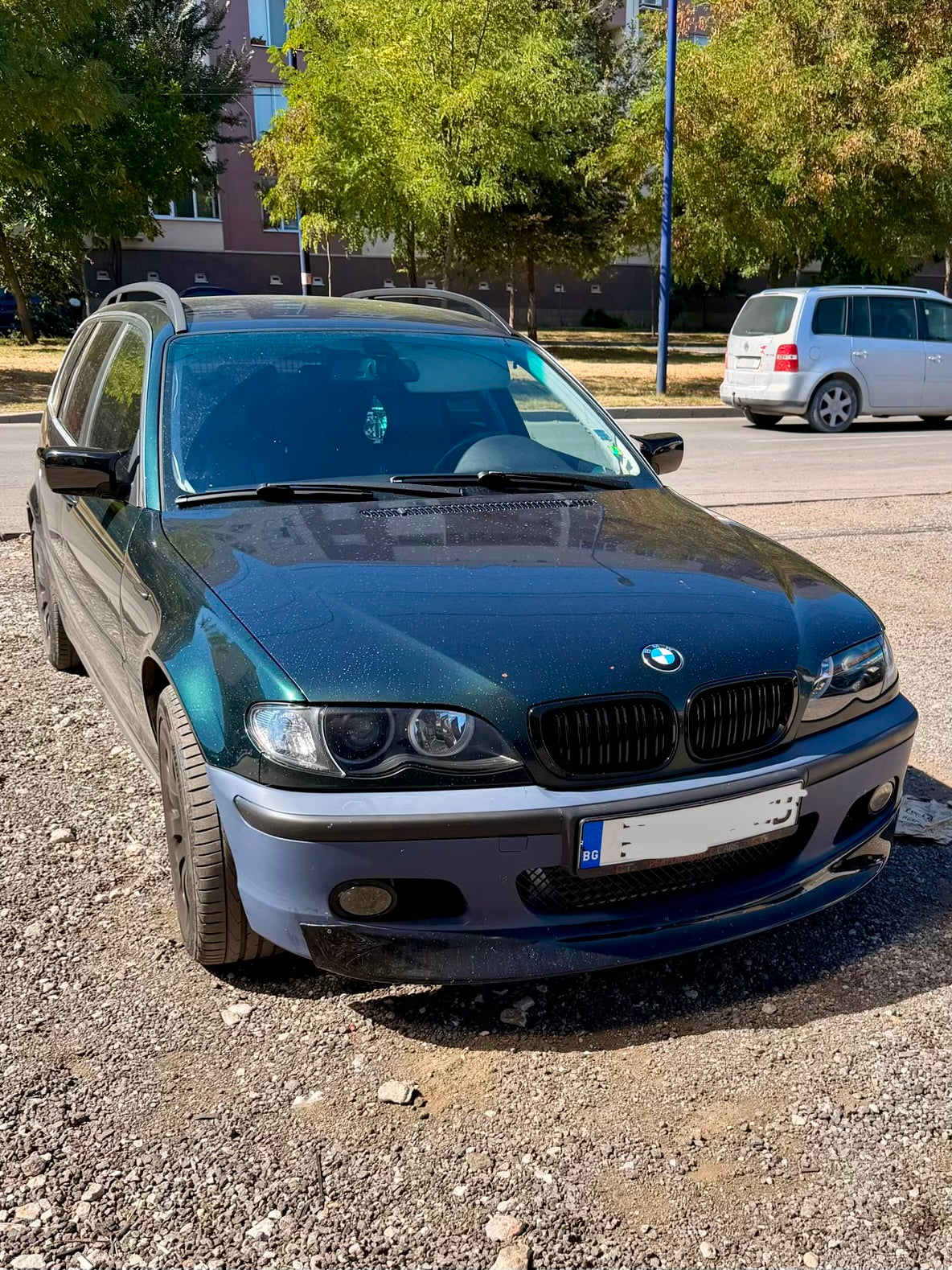 Предната М tech броня за BMW серия 3 E46 (седан и комби) (1998-2005) - грунд