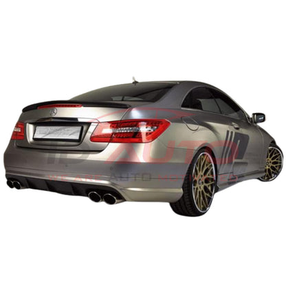 Спойлер за багажник (лип) – Mercedes E-Class Coupe W207 (2009–2016), черен гланц
