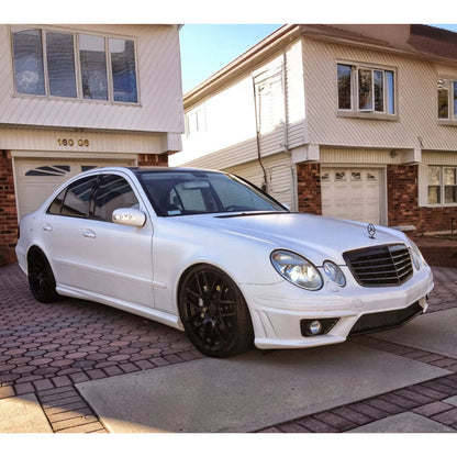 Черна решетка за Mercedes E-Class W211 Facelift (2007-2009) – Gloss Black