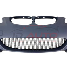 Предна броня за BMW E60/E61 – M5 стил, с отвори за халогени, грундирана, с държачи за парктроник 24 мм