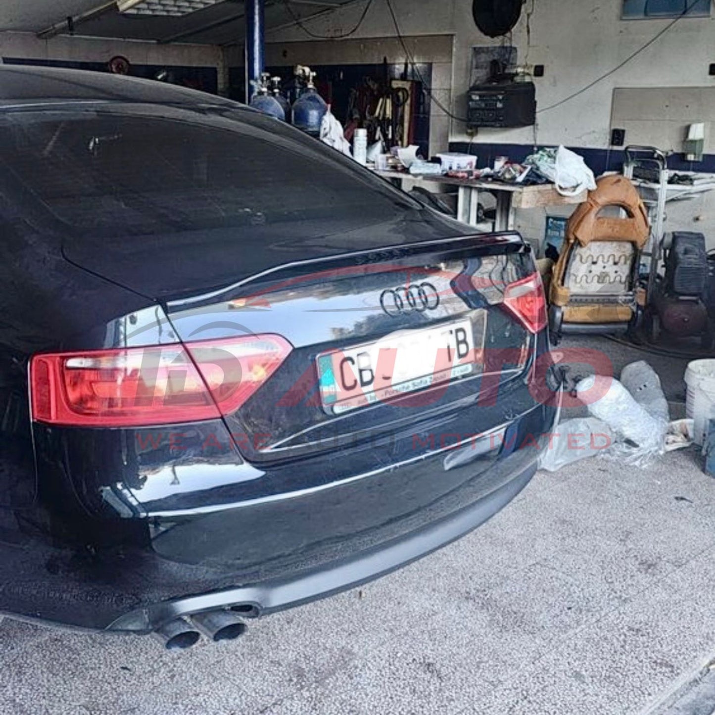 Спойлер лип за багажник - Audi A5 B8 Coupe 8T (2009-2016)