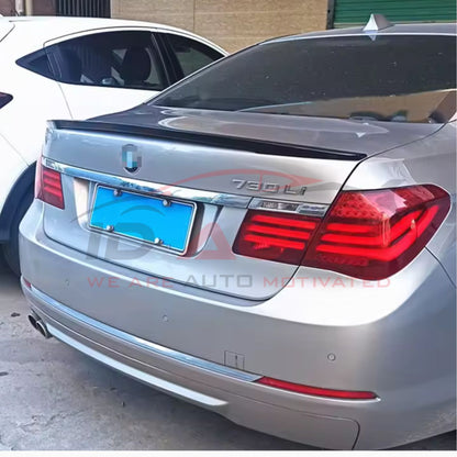 Заден Спойлер багажник за BMW F01 Серия 7 (2008–2015) –  лип - черен гланц