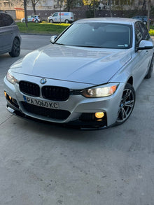 Преден лип спойлер – BMW 3 Series F30 (2011–2019), за M-Tech броня, черен гланц