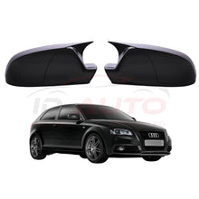 Капаци за огледала Batman Style за Audi A3 8P фейс (2008-2012) черни