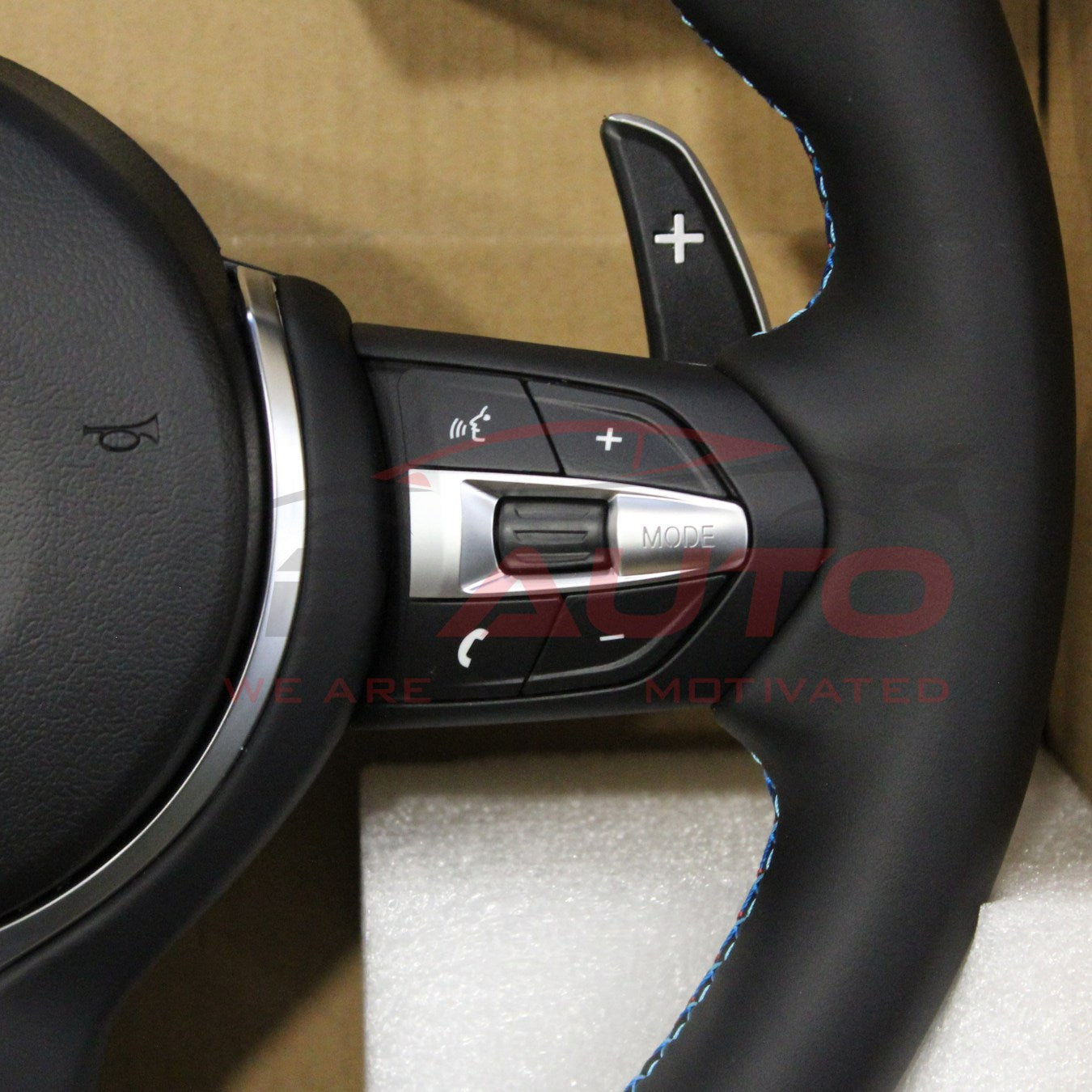 Спортен волан за BMW – F01/F02/F03/F06/F12/F13/F10/F11/F18 – перфектно пасване