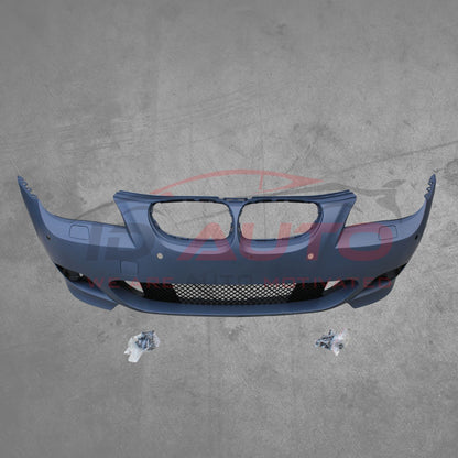 M пакет брони за BMW E60 фейс (2008 - 2011) – M-Technik комплект предна и задна броня + прагове, mtech