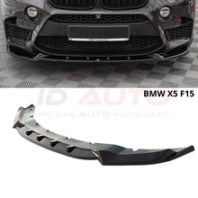 Преден лип спойлер MX за BMW X5 F15 (2013-2018) – Черен гланц