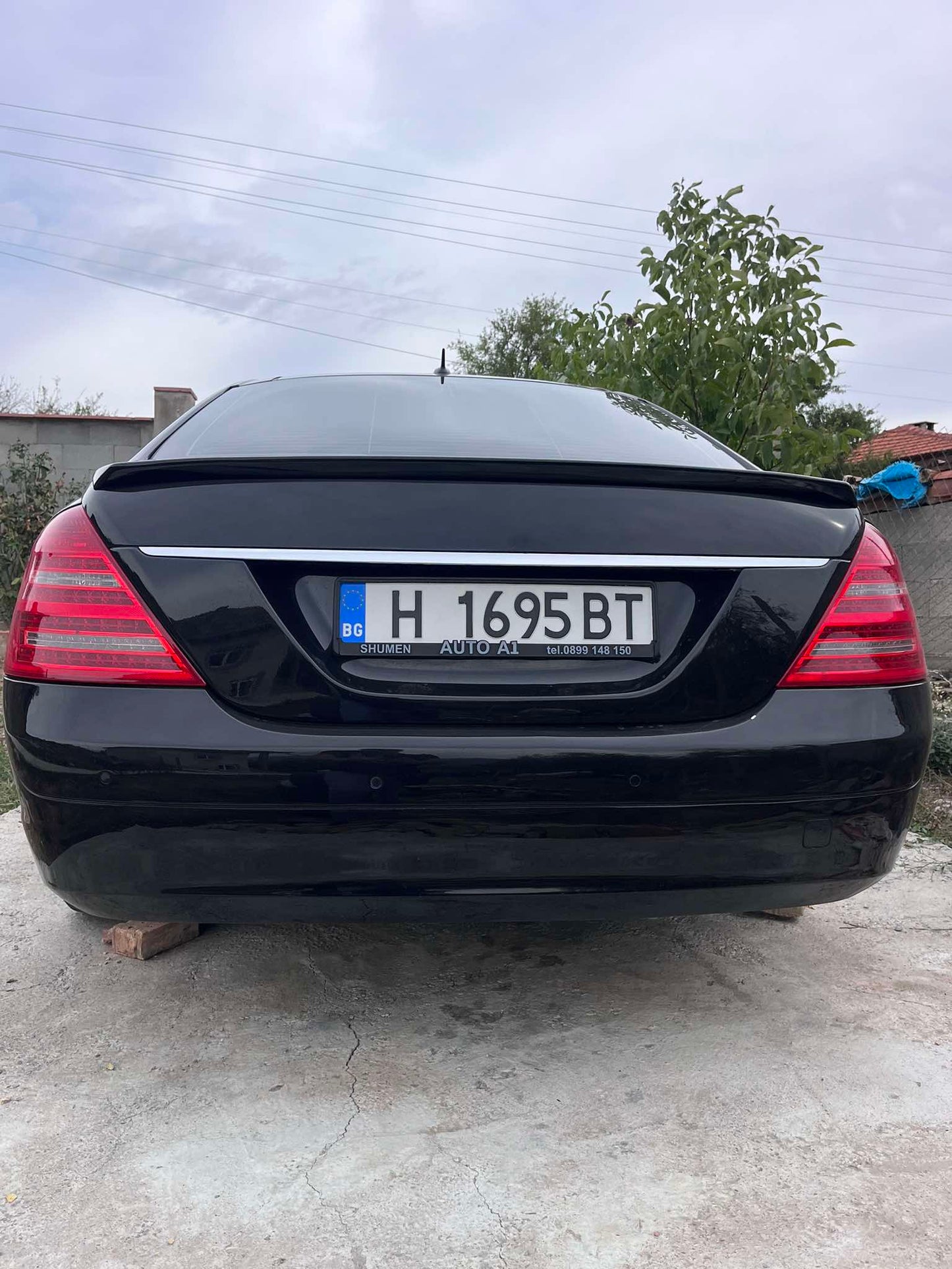 Тунинг спойлер за багажник - Mercedes-Benz S-Class W221 (2005-2013)