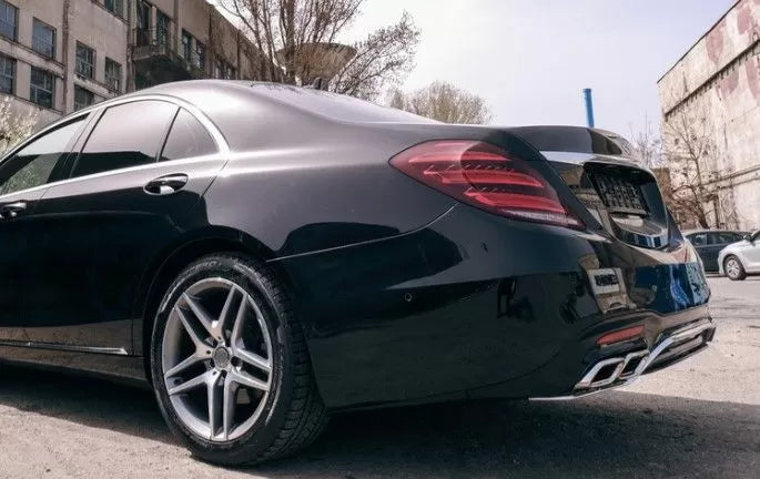 AMG Борни за Mercedes W222 S-Class S63 (2013–2017 / Facelift) – Предна и Задна Броня + Накрайници