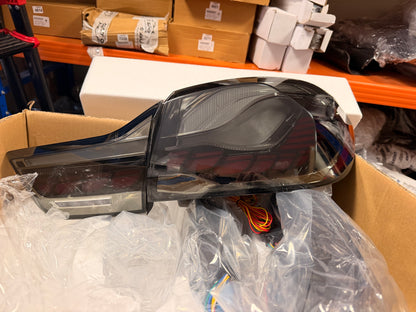 LED Стопове с Динамичен Мигач за BMW F32 / F33 / F36 / F82 / F83 (14–20) - GTS визия - Опушени