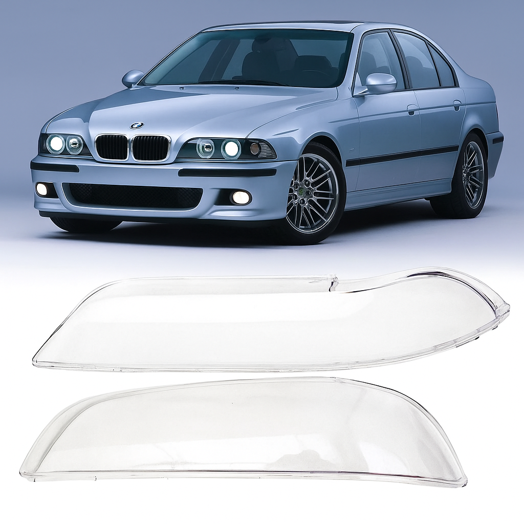 Стъкла за фарове за BMW E39 (1995-2000)