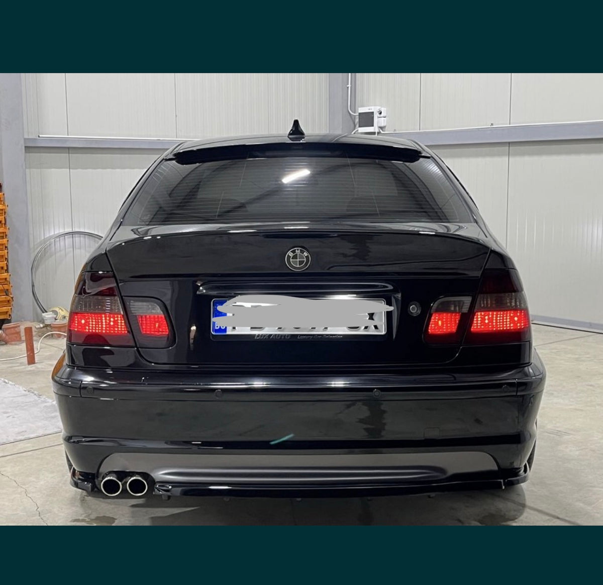 CSL Спойлер за BMW E46 Седан (1998–2006) – Черен гланц, Injection Mold качество