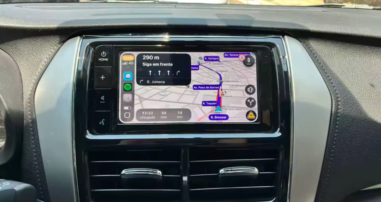 Безжичен адаптер 2в1 за CarPlay и Android Auto