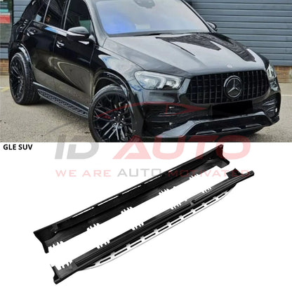 Странични степенки за Mercedes-Benz GLE SUV W167 (2019+) – Алуминиеви прагове