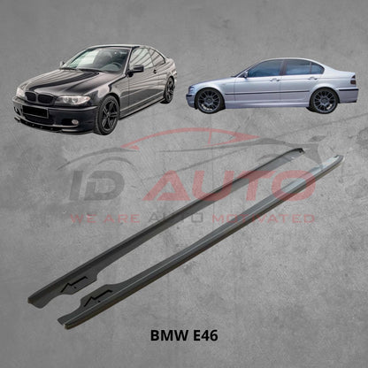 Странични добавки прагове за BMW E46 Седан, Купе и Комби (1998–2006) – M Performance дизайн