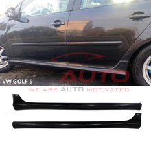 Тунинг прагове (черни) - VW Golf-5 2003-2009