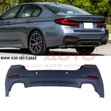 Задна Mtech броня Facelift  за BMW 5 Series G30 (2017-2022) – за Pre-LCI и LCI, на грунд
