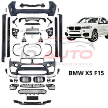 M Sport боди кит за BMW X5 F15 (2013-2018) с двойни накрайници и спортен ауспух