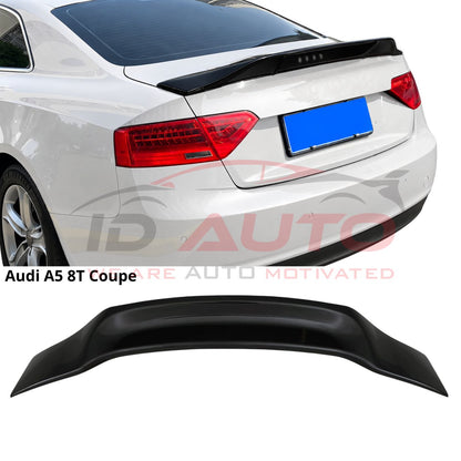R Style спойлер за багажник за Audi A5 8T Coupe – Черен гланц