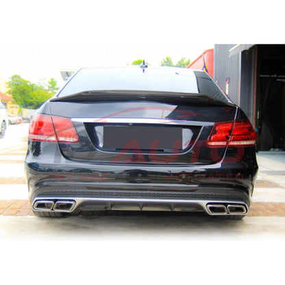Спойлер за заден капак Mercedes E-Class W212 (2009-2016) PSM Style – черен гланц